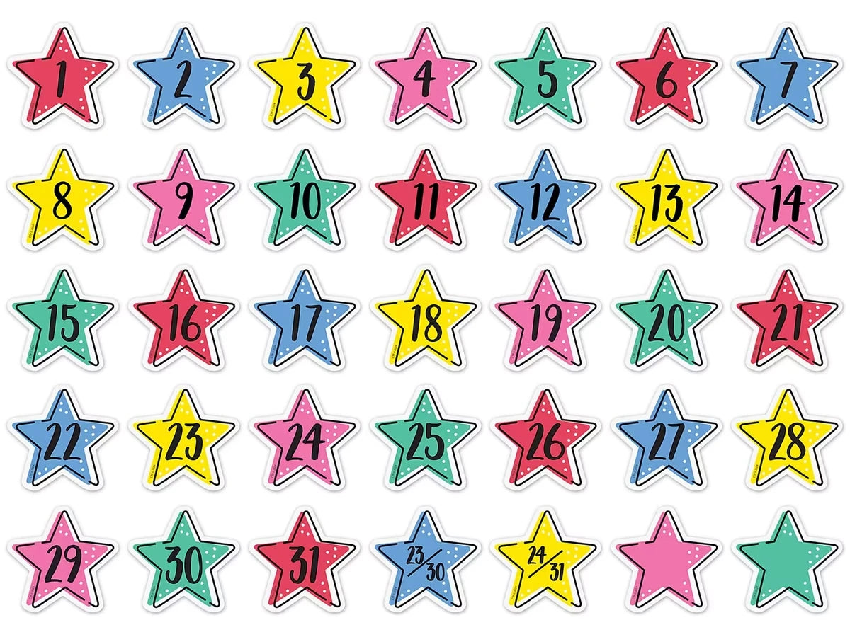 Star Bright Calendar Mini Accents - US 9840