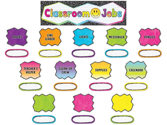 Brights 4Ever Classroom Jobs Bulletin Board Set - US 5966