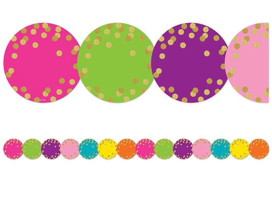 Confetti Circle Border - US 5775