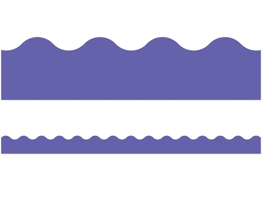 Purple Scalloped Border - US 6960
