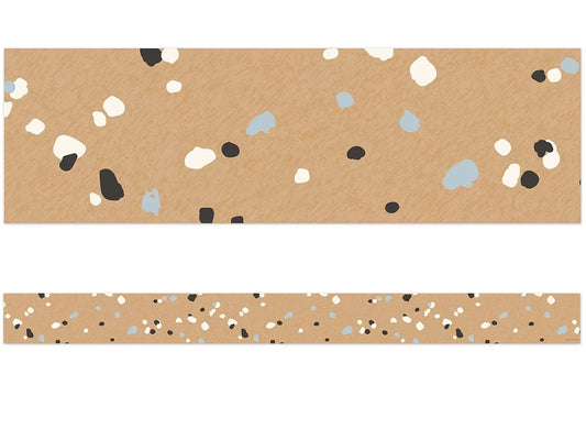 We Belong Speckled Kraft Paper Border - US 1065