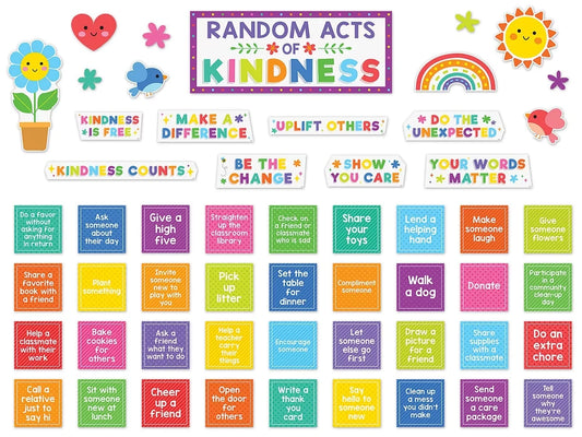 Colorful Kindness Bulletin Board Set - US 6521