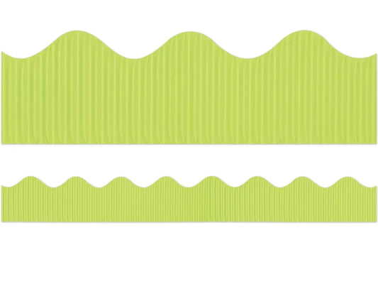 Lime Green Scalloped Bordette® - US 9481