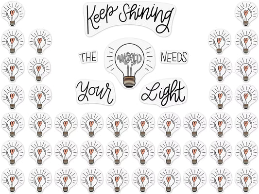 The World Needs Your Light Bulletin Board Set - US 4864