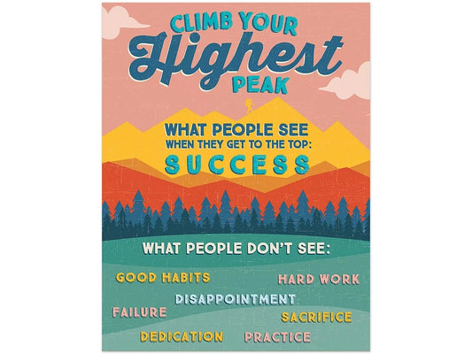 Adventurer Climb Your Highest Peak Poster - US 1961