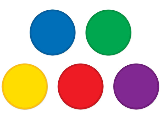Colorful Circle Mini Accents - US 6228