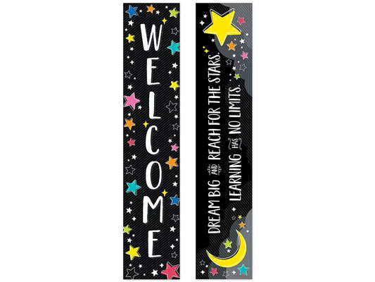 Star Bright Double-Sided Welcome Banner - US 5541