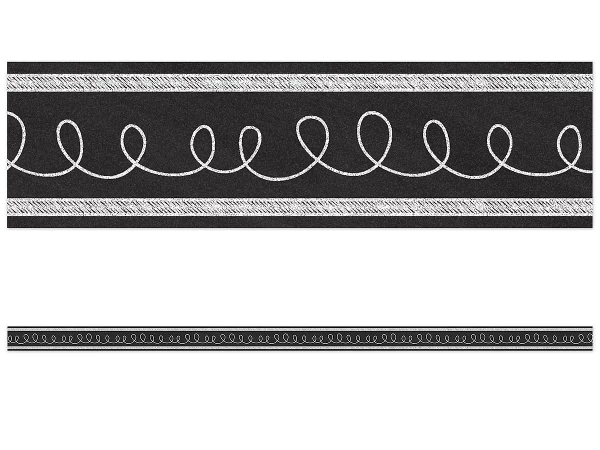 Chalkboard Brights Double-Sided Border - US 3779