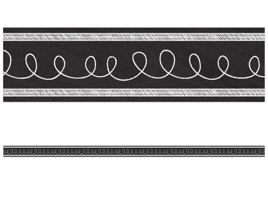 Chalkboard Brights Double-Sided Border - US 3779