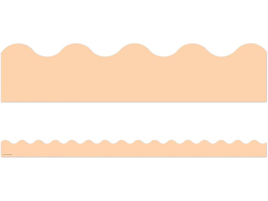 Pastel Pop Peach Scalloped Border - US 3512
