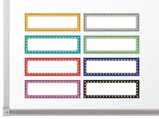 Marquee Magnetic Write & Wipe Accents - US 5939