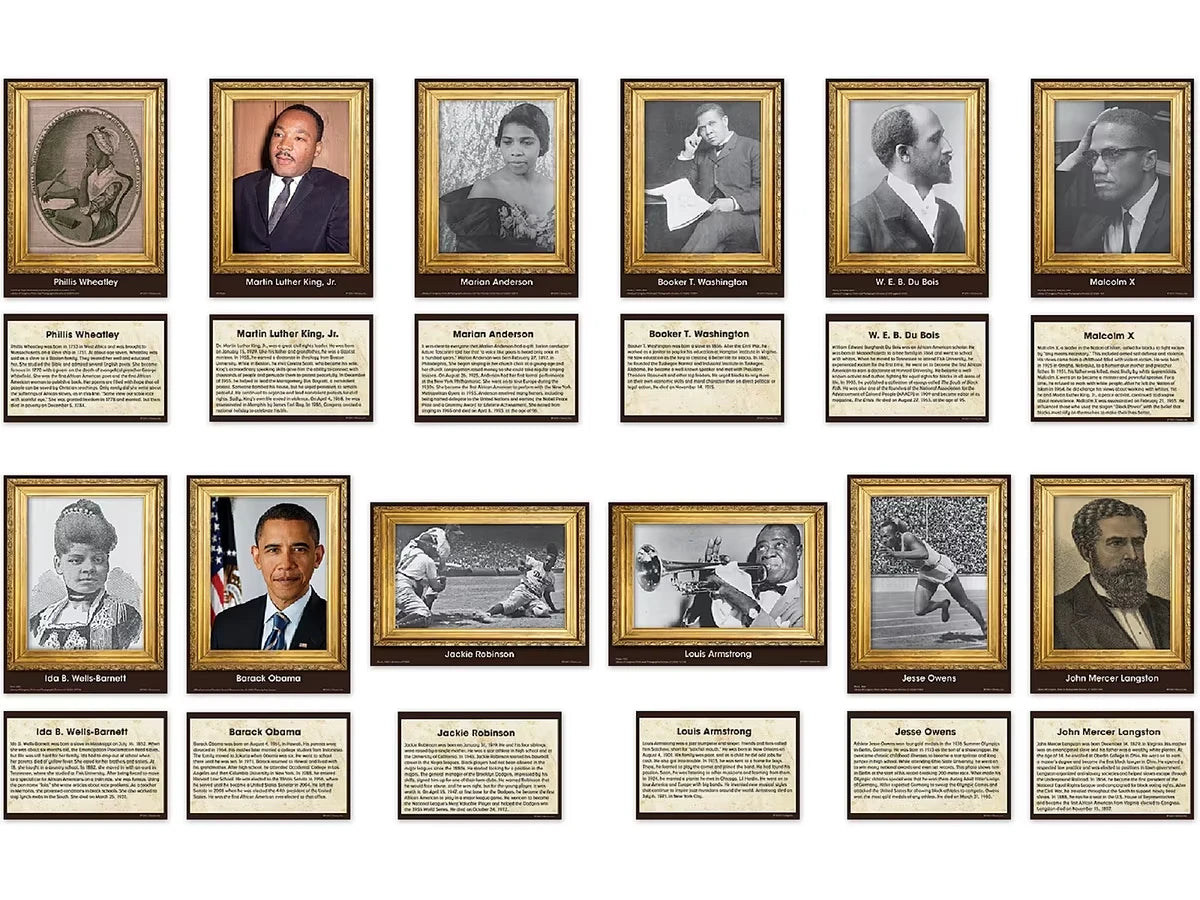 Influential African Americans Card Accents - US 3878