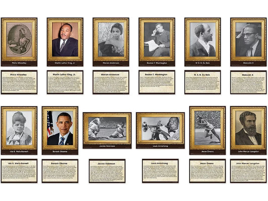 Influential African Americans Card Accents - US 3878