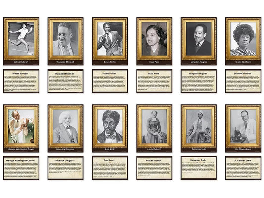 Influential African Americans Card Accents - US 3878