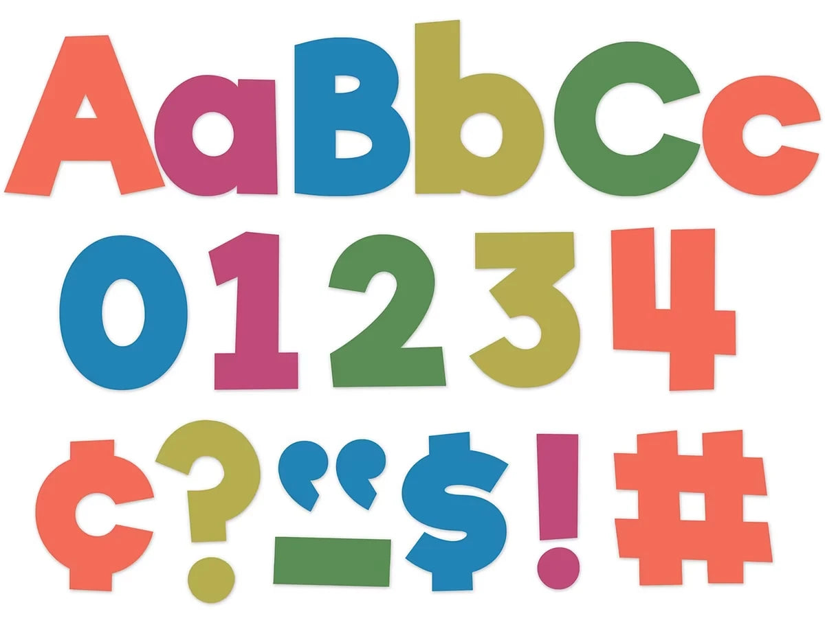 Fairy Tale Forest 4" Punch-Out Letters - US 3942