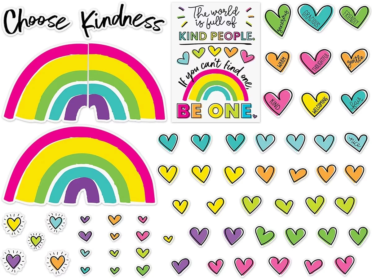 Kind Vibes Choose Kindness Bulletin Board Set - US 5799