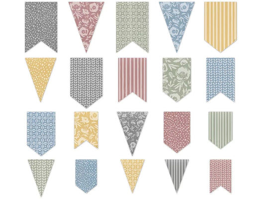 Classroom Cottage Pennant Accents - US 5439