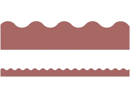 Wonderfully Wild Rose Scalloped Border - US 7997