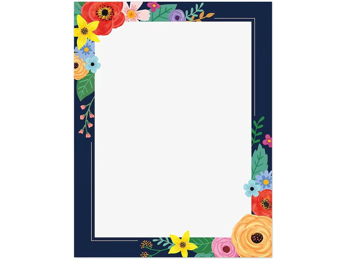 Wildflowers Blank Poster - US 5524