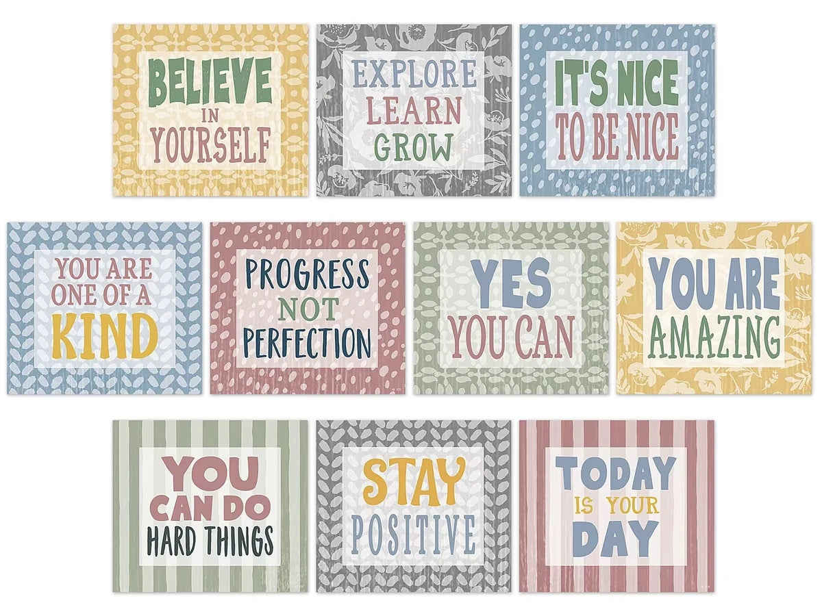 Classroom Cottage Motivational Accents - US 6443