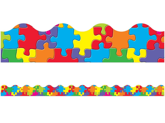 Jigsaw Puzzle Scalloped Border - US 3113