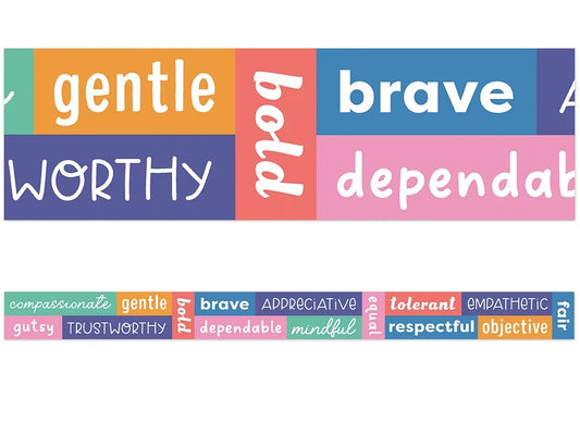 We Stick Together Motivational Border - US 2813