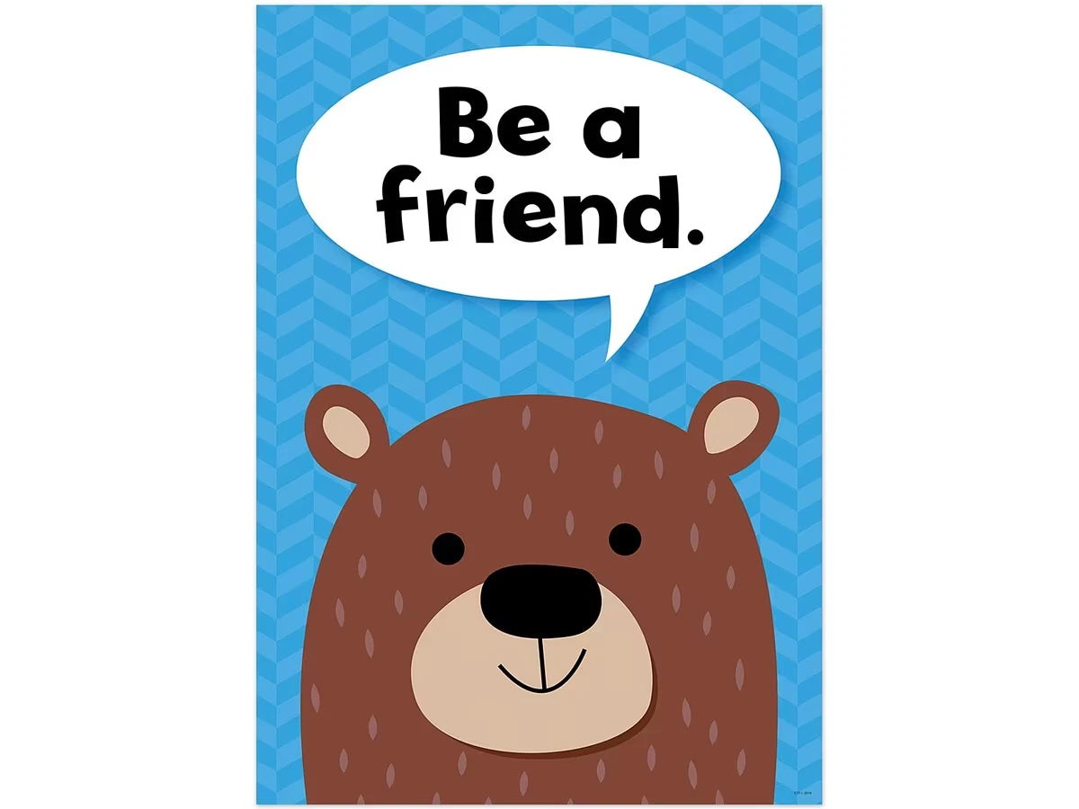 Woodland Friends Be a Friend Poster - US 6045
