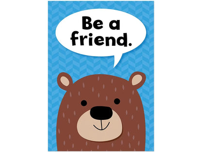 Woodland Friends Be a Friend Poster - US 6045