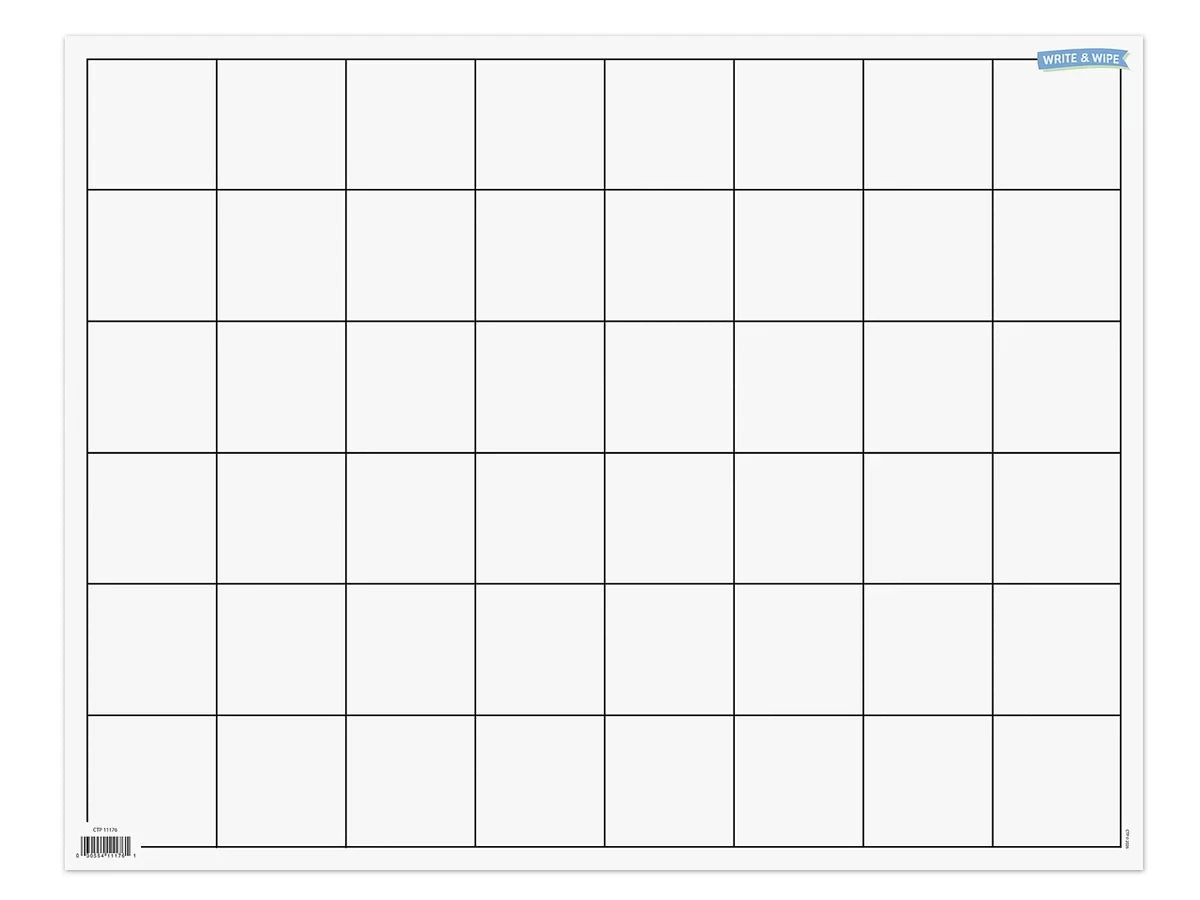 Write & Wipe Graph Page Poster - US 1732