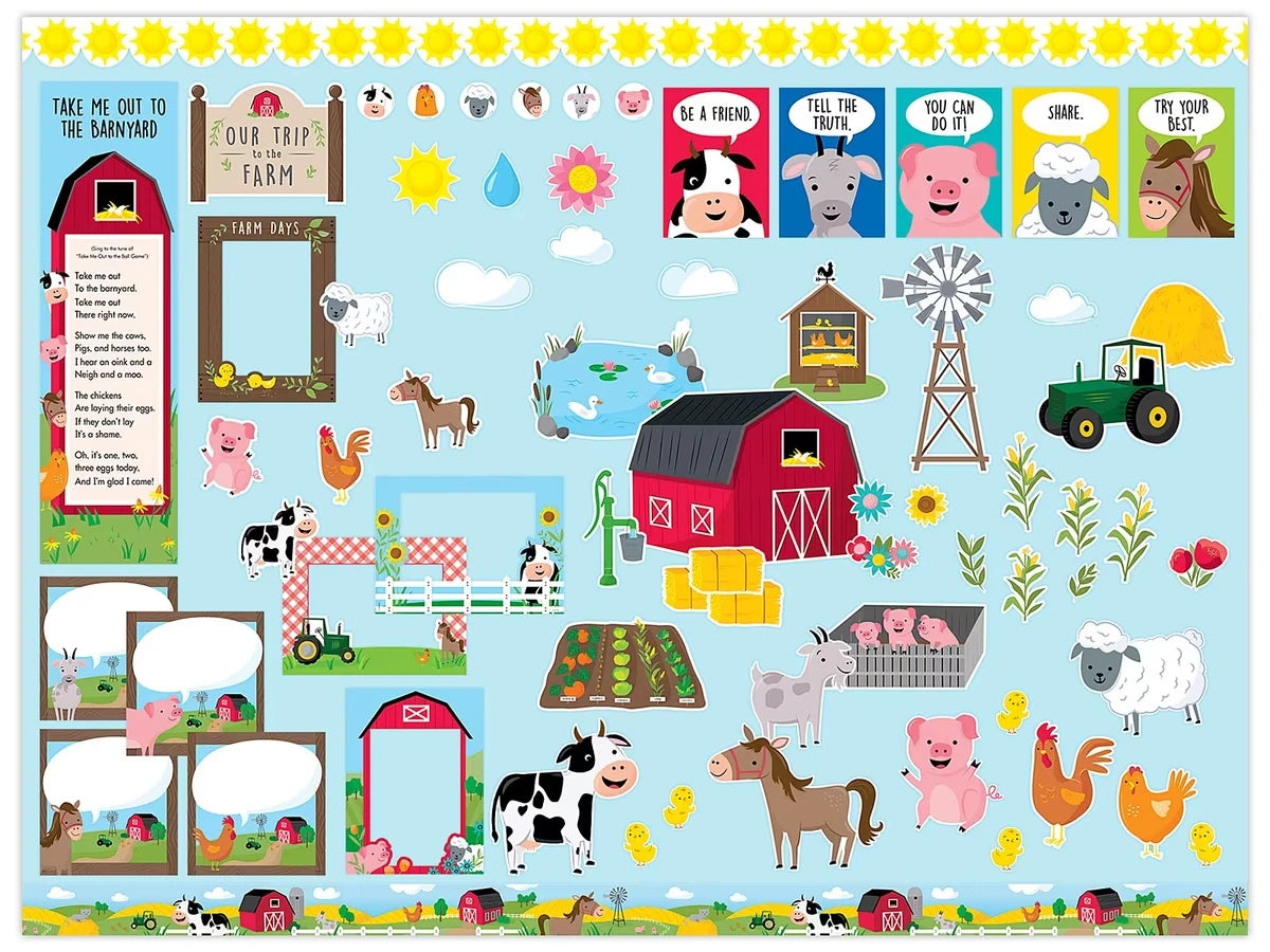 Farm Friends Try Your Best Poster - US 2184