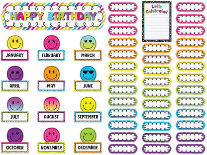 Brights 4Ever Birthday Bulletin Board Set - US 8335