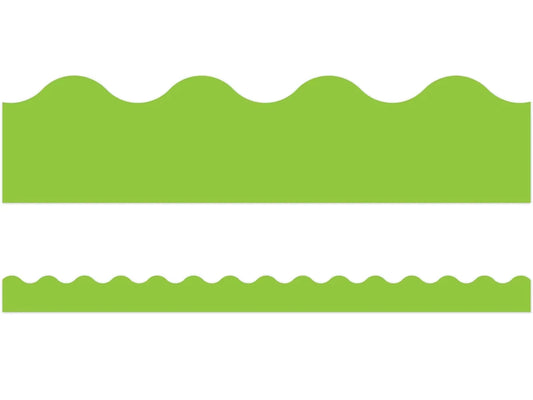Lime Green Scalloped Border - US 1631