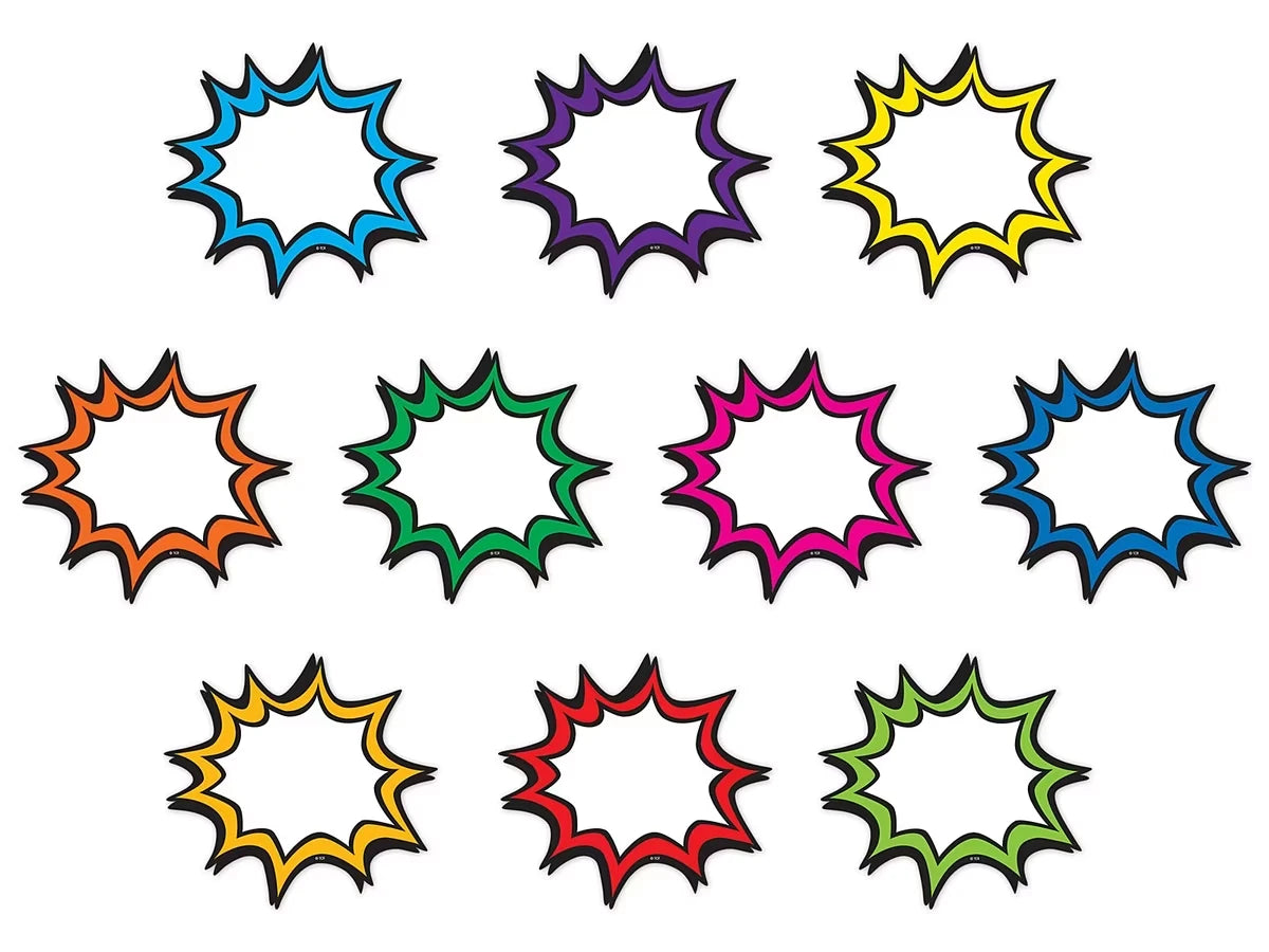 Superhero Burst Accents - US 3066