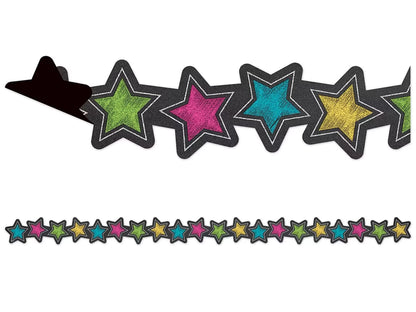 Chalkboard Brights Star Magnetic Border - US 4434