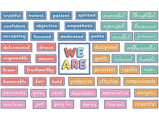 We Stick Together Motivational Bulletin Board Set - US 9442
