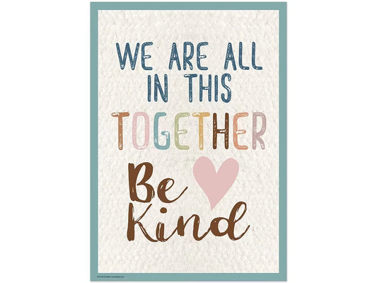 Everyone Is Welcome - We Are All in This Together Poster - US 5586