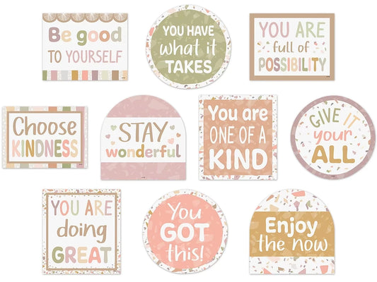 Terrazzo Tones Motivational Accents - US 9666