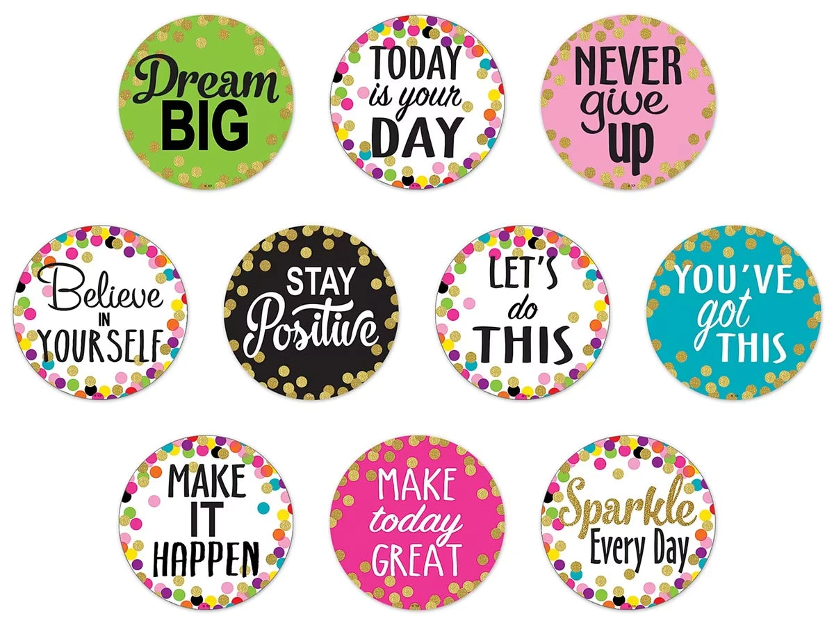 Confetti Motivational Accents - US 7785
