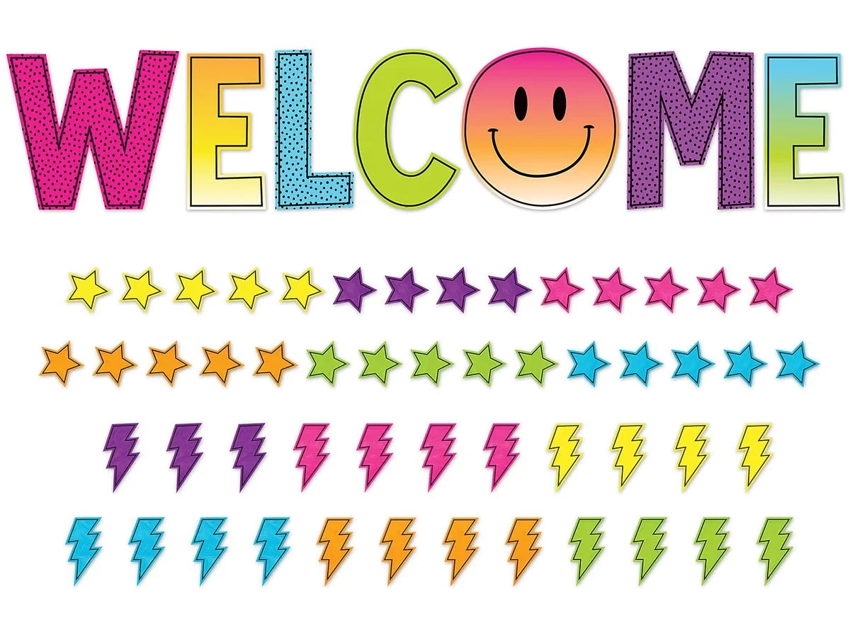 Brights 4Ever Welcome Bulletin Board Set - US 6177
