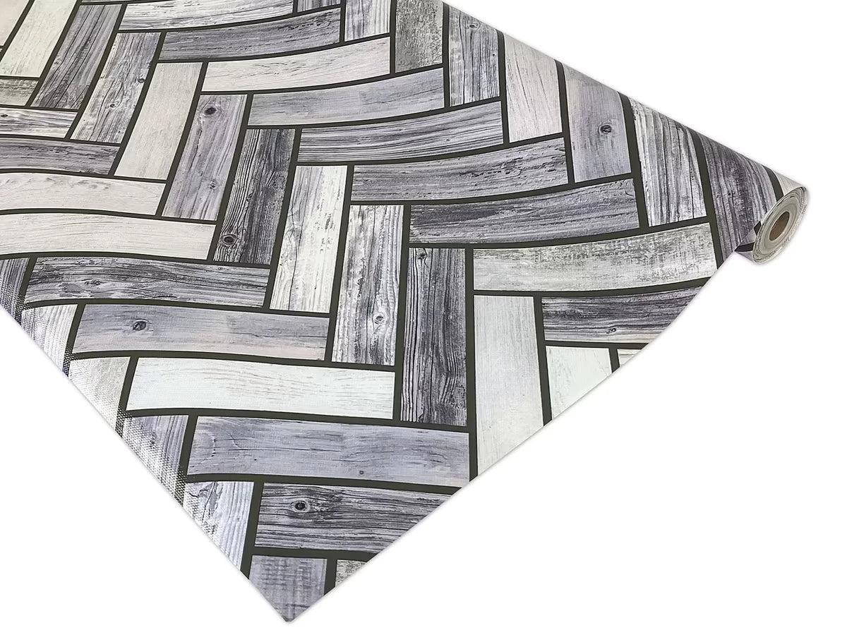 White & Gray Wood Better Than Paper® Roll - US 4136