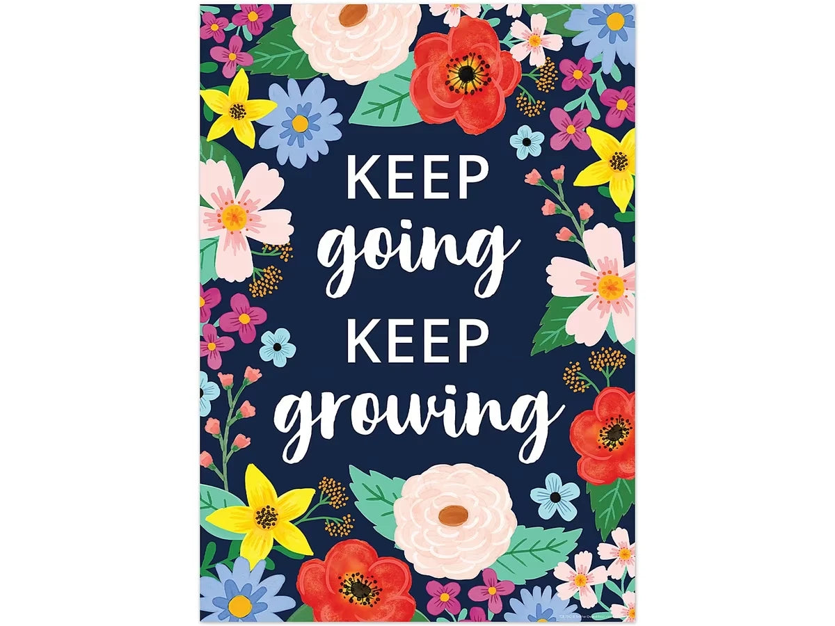 Wildflowers Keep Going Keep Growing Poster - US 3397