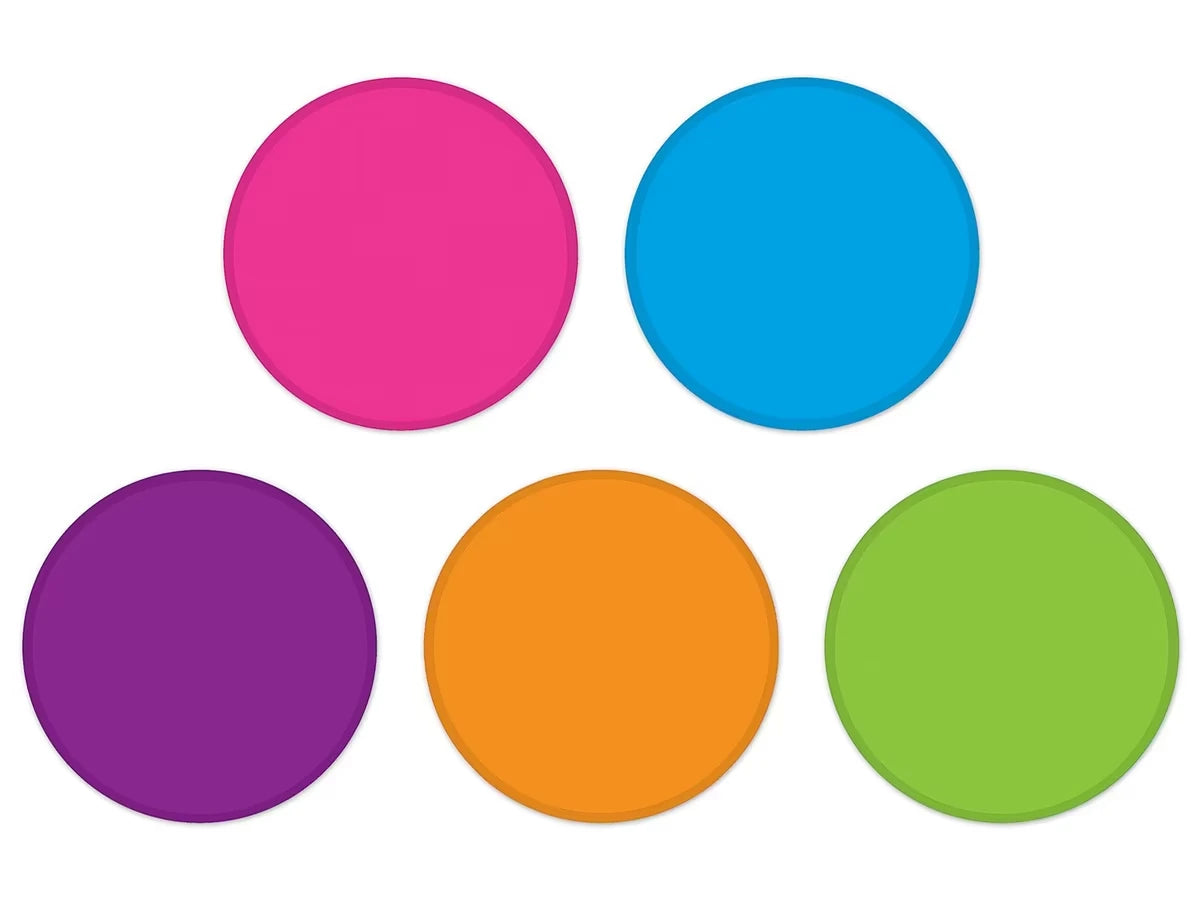 Bright Colors Circle Accents - US 7577