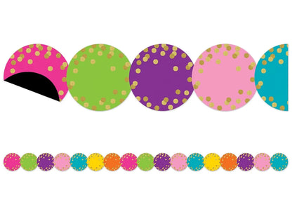 Confetti Circle Magnetic Border - US 4625