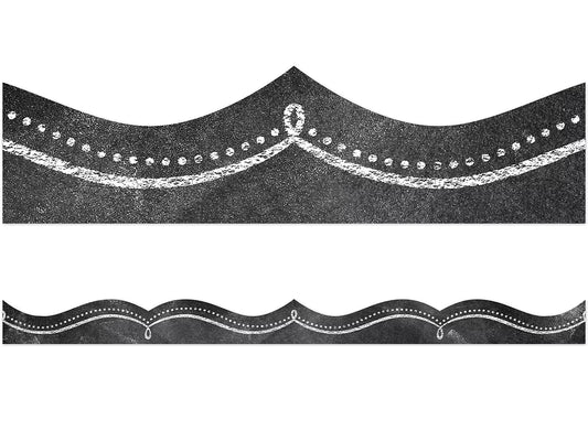 Chalk It Up! Dotted Swirl Border - US 7530