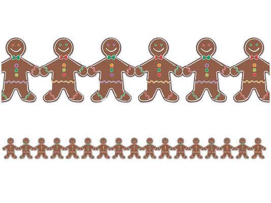 Gingerbread Man Border - US 9797