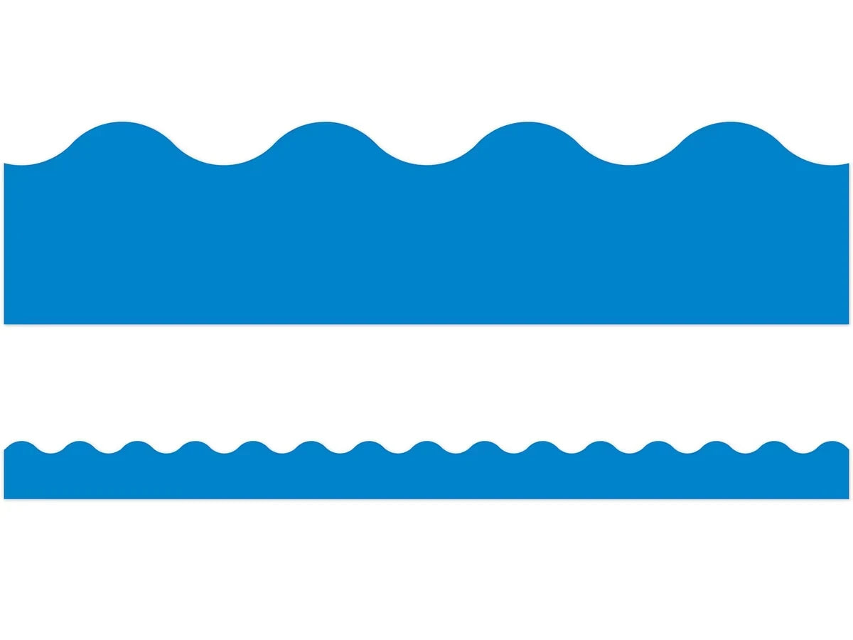 Blue Scalloped Border - US 9267