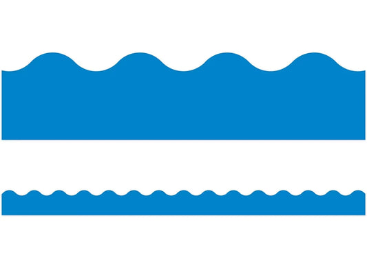 Blue Scalloped Border - US 9267