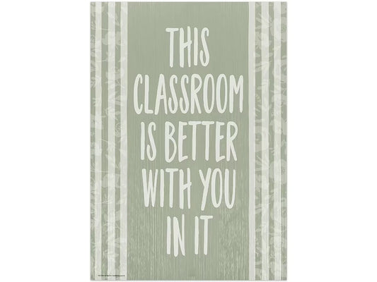Classroom Cottage Better with You Poster - US 6360