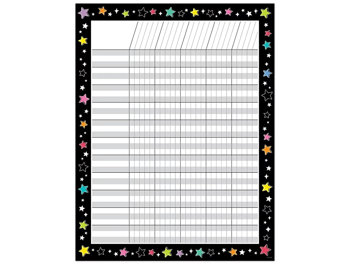 Star Bright Incentive Chart - US 5212