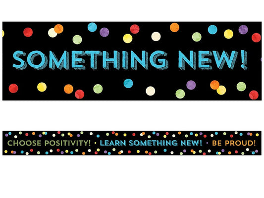 Celebrate Learning Think Positive Border - US 8208